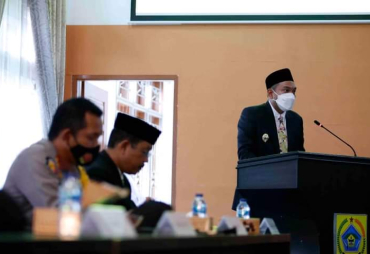 Kapolres Hadiri Pidato Perdana Bupati Pakpak Bharat