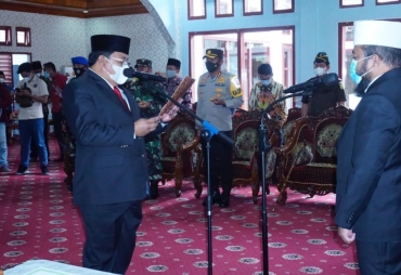 Arif Gunadi Jabat Sesda Kota Bengkulu