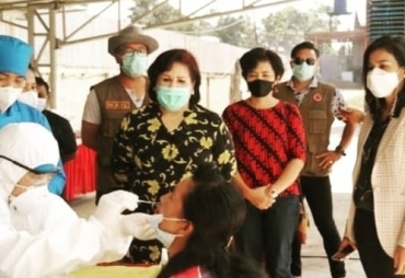 Lakukan Swab Antigen Gratis Bagi Masyarakat Wakil Bupati Karo Apresiasi Direktur PT JBE