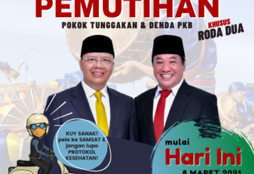 Tunggu Persetujuan DPRD Terkait Pajak Gratis Pemprov Berlakukan Pembebasan Pokok Tunggakan dan Denda PKB