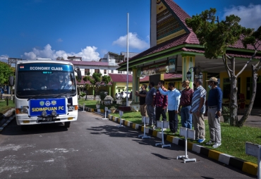 Walikota Lepas Keberangkatan Tour Sidimpuan FC