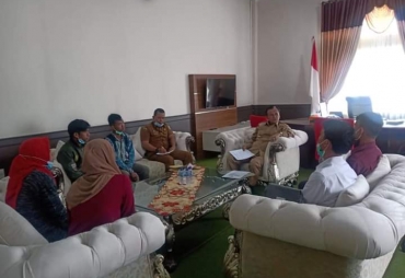 Wakil Bupati Pakpak Bharat Terima Audiensi Gempar Phaba