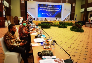 Bupati Karo Hadiri RUPS PT Bank Sumut 2021
