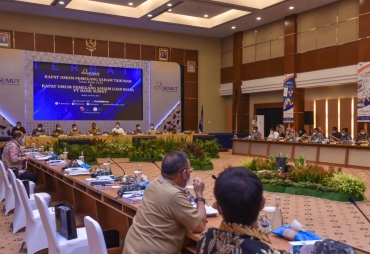 Wakil Walikota Padangsidimpuan Hadiri RUPS Bank Sumut