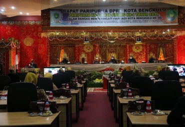 Hari Jadi Kota Bengkulu ke-302 DPRD Gelar Rapat Paripurna Istimewa