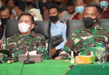 Danrem Ikuti Acara Pengarahan Kasad Kepada Orang Tua/Wali CATA PK