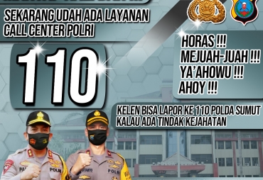 Polri Sediakan Layanan Call Center 110 Cegah Gangguan Kamtibmas