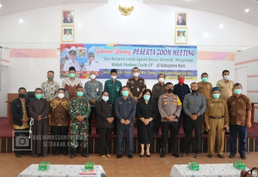 Forkopimda Karo dan Tokoh Lintas Agama Gelar Doa Bersama