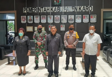 Bupati dan Forkopimda Karo Dukung PK21