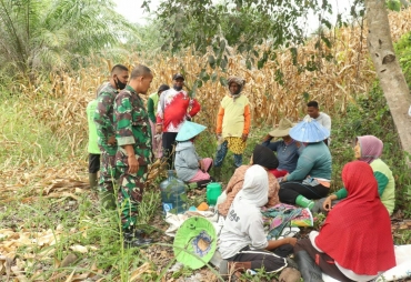 Satgas TMMD Kodim 0111/Bireuen Manfaatkan Waktu untuk Komsos
