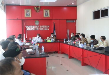 Pemkab Seluma Bersama Rektor IAIN Bengkulu Menggelar Rapat