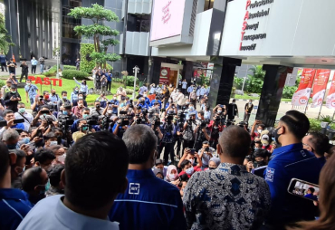 Dirjen AHU Terima AHY di Kemenkumham 34 DPD Partai Demokrat Se-Indonesia Ikut