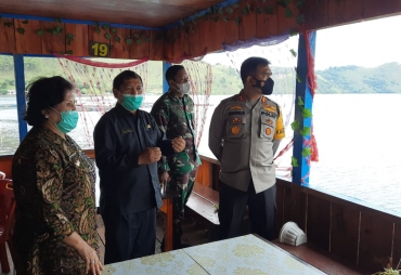 Bupati Karo Gandeng TNI/Polri Tertibkan KJA Dengan Batas Waktu Juni-Desember 2021 