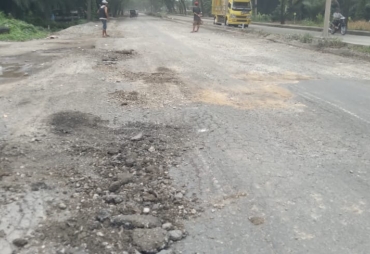 Kualitas Pengerjaan Jalinsum di Labuhanbatu Jadi Sorotan Dapat Perawatan Namun Rusak Lagi