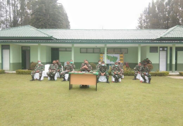 Penerapan Disiplin dan Pengawasan Dandim 0205/TK Berikan Arahan Kepada Jajaran