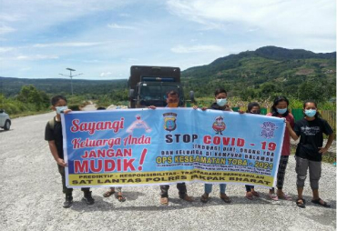 Polres Pakpak Bharat Laksanakan Ops Keselamatan Toba 2021 Serta Himbauan Jangan Mudik