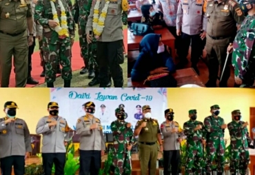 Bupati Dairi Sambut Kedatangan Kapolda Sumut Dan Pangdam I BB