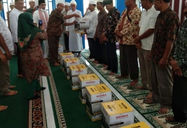 Forkopimda Labuhanbatu Santuni 162 Anak Yatim