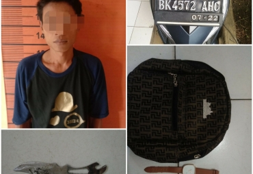 Bobol Rumah Warga Desa Baru Penarik Becak Ini Diciduk Polisi