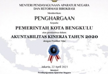 Pemkot Bengkulu Pertahankan Predikat SAKIP