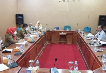 Rapat Dengar Pendapat DPRD Kota Bahas Intensif Data Covid-19 dan Rencana Vaksinasi