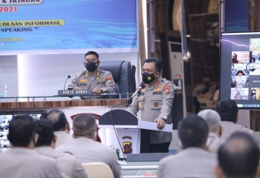 Buka Pelatihan Fungsi Humas Kapoldasu : Jadikan Media sebagai Mitra strategis