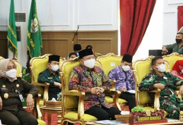 Agendakan Rapat Tingkat Provinsi Gubernur Rohidin Rumuskan Langkah Strategis Tangani Covid-19