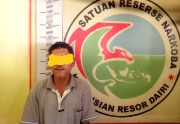 Miliki Narkotika Seorang Pria Diamankan Sat Res Narkoba Polres Dairi