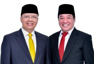 Gubernur Bengkulu Dr H Rohidin Mersyah dan Wakil Gubernur Bengkulu Dr E H Rosjonsyah