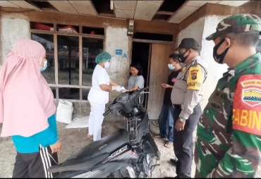 Polri-TNI dan Petugas Kesehatan Tekan Penyebaran Virus Covid-19