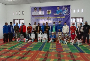 KNPI Dairi Adakan Silaturahmi Dan Buka Puasa Bersama Anak Yatim-Piatu