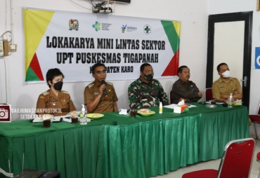 Rapat Koordinasi Pemerintah Desa se-Kecamatan Tigapanah Ini Harapan Wabup Karo