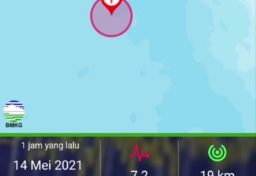 Tidak Berpotensi Tsunami Gempa 7,2 Magnitudo Guncang Pulau Nias