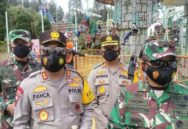 Kapoldasu dan Pangdam I/BB Tinjau Objek Wisata di Berastagi