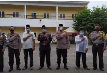 Kapolsek Silaturahmi Ke Kantor MUI Medan Helvetia