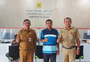 Dukung Program Dukcapil Pengiat IT Dairi Serahkan Source Code Aplikasi