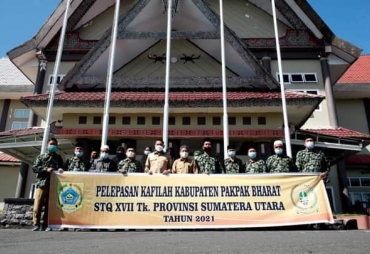 Pemkab Pakpak Bharat Kirim Kontingen Pelaksanaan STQ Ke-XVII Tahun 2021