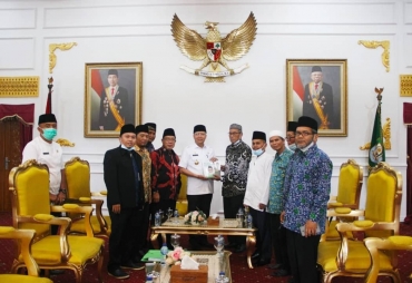 Dewan Dakwah Indonesia Silaturrahmi ke Gubernur Rohidin