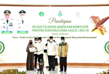 Gubernur Tutup STQH XVII Tingkat Sumatera Utara