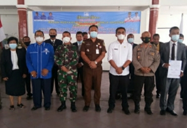 Wakil Bupati Karo Hadiri Pelantikan Bamagnas
