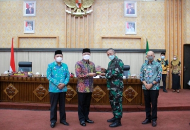 Bahas Lahan Eks Lapter II Padang Panjang Manna Gubernur Rohidin Rapat Bersama Asisten Logistik KSAU