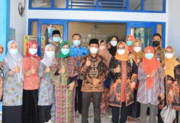 Targetkan Zona Hijau Wawali Ajak Lansia Sukseskan Vaksinasi dan Ingatkan Disiplin Prokes