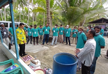 Dinas Perikanan Batu Bara Gelar Pelatihan Budidaya Berbasis Kultur Probiotik