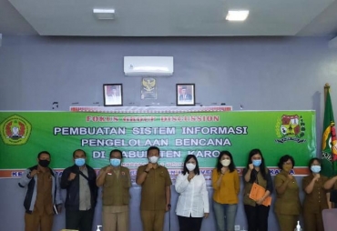UPN Veteran Yogyakarta Gelar FGD Pembuatan Sistem Informasi Dan Komunikasi Pengelolaan Bencana