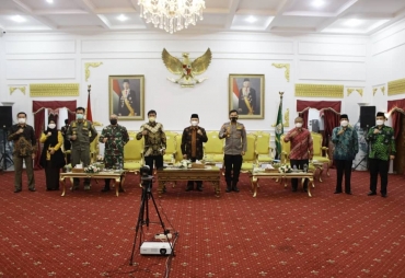 Kasus Covid-19 Menurun Pemprov Bengkulu Siap Sinergikan Upaya Pencegahan Bersama Pusat