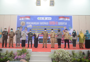 Vaksinasi Covid-19 Lansia Wagub Rosjonsyah Minta Keterlibatan Semua Pihak