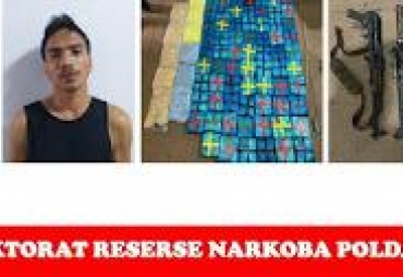 Ciduk Jaringan Narkotika Polda Sumut Sita AK47 