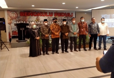 Rajut Kebersamaan di Malam Amal Kemanusiaan Bengkulu Peduli Berikan Perhatian Untuk Palestina