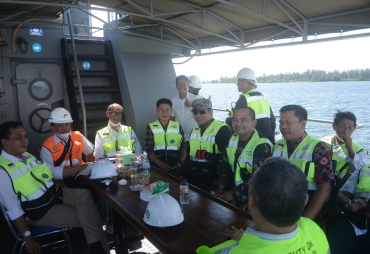 Wagub Rosjonsyah Sidak Pelabuhan Pulau Baai