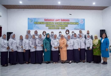 Ketua dan Pengurus Yayasan Kanker Indonesia Labuhanbatu Resmi Dilantik